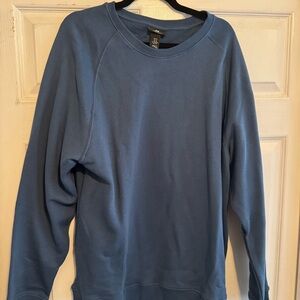 H&M Men's Crewneck Sweater in Blue